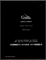 Cessna 210 K T 210 K  210 L  &  T 210 L   Centurion Series Aircraft Parts Catalog Manual  , 1972