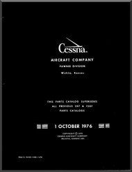 Cessna 207  and T 207 Series Aircraft Parts Catalog Manual  , 1976