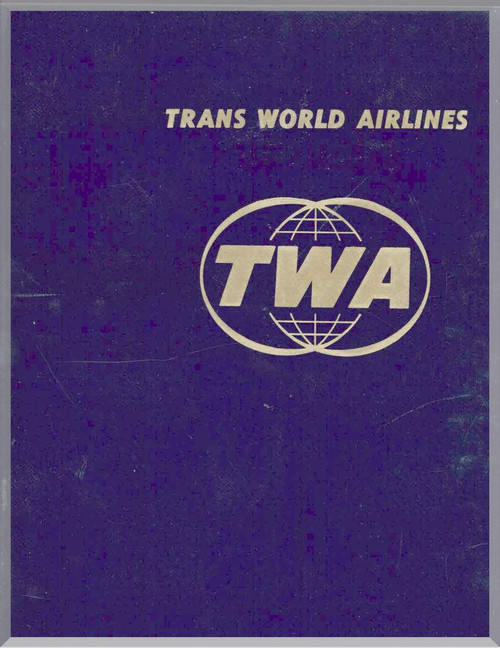 Lockheed TWA Jetstar Aircraft Flight  Handbook Manual
