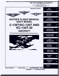 Lockheed C-130T KC-130T  Aircraft  Flight  Manual, T.O. NAVAIR 01-75GAH-1, 1998