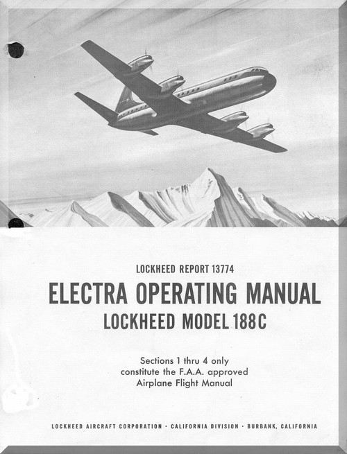 Lockheed L-188 C Aircraft Flight Manual