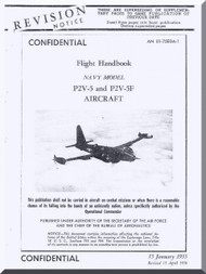 Lockheed P2V-5 and P2V-5F Aircraft   Flight Manual, NAVAIR 01-75EDA-1,  1955