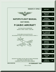 Lockheed P-3 A  B C Aircraft Flight  Manual, NAVAIR 01-75PAC-1,  1999