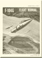 Lockheed F-104 G  Aircraft Partial Flight  Manual,  Lockheed Report 1-14404-1  1960