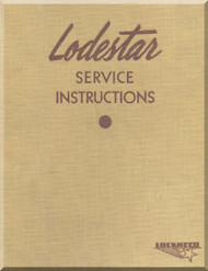 Lockheed L-18 " Lodestar " Aircraft Service Instruction Manual