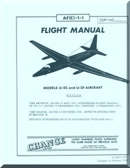 Lockheed U-2C U-2D Aircraft  Utility Flight  Manual,  T.O. AF(C)-1-1, 1967