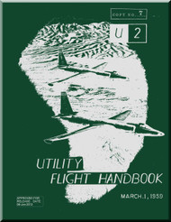 Lockheed U-2 Aircraft  Utility Flight Manual - 1959