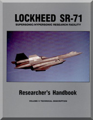 Lockheed SR-71 Aircraft Research Handbook Manual - Vol. 2