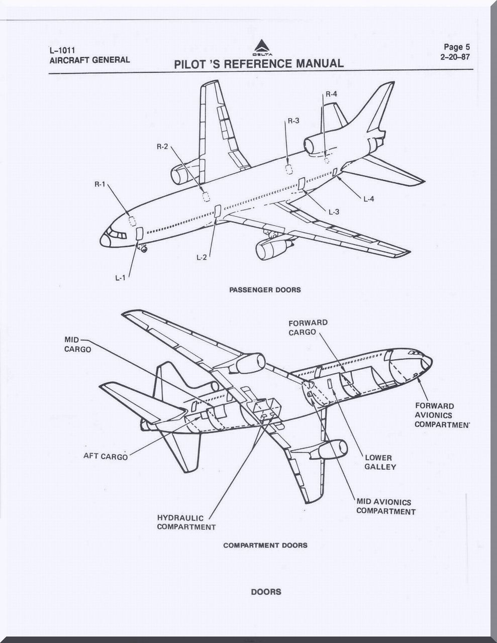 Lockheed L 1011 Aircraft Pilot S Operating Manual Delta Airline Aircraft Reports Aircraft Manuals Aircraft Helicopter Engines Propellers Blueprints Publications