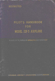 Grumman J2F-5 Pilot's Handbook of Flight Operating Instructions  Manual ,  1944