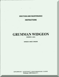 Grumman G-44 A Aircraft Erection and Maintenance Instruction  Manual 