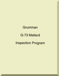 Grumman G-73  Mallard Inspection Program  Manual , 1951