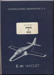 CASA C-101  Aircraft Flight Manual - ( Spanish Language )
