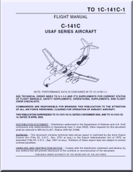 Lockheed C-141 C  Aircraft Flight Manual - TO 1C-141C-1