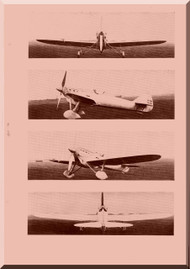 Dewoitine 500 / 501   Aircraft Technical  Manual ( French Language ) 