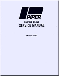 Piper  Aircraft Pa-36-285, -300, 375    Pawnee Service  Manual 