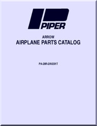 Piper Aircraft   Pa-28 R-201 201 T Arrow  Aircraft Illustrated Parts  Catalog Manual