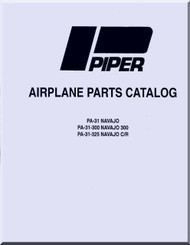 Piper Aircraft   Pa-31-300 -325  Navajo  Aircraft Parts Manual