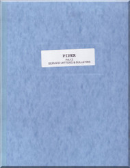 Piper Aircraft   Pa-12  Cub Super  Cruiser Service Letter Bulletins Manual
