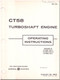 General Electric  CT-58 Aircraft  Engine Operating Instruction Manual - SEI -103 - 1960