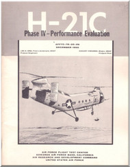 Piasecki  H-21C  Helicopter Perfomance Evaluation Manual Report