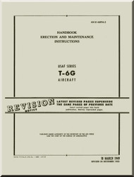 North American Aviation T-6  G  Aircraft  Maintenance  Manual - AN 01-60FFA-2    -  1949 - 1950