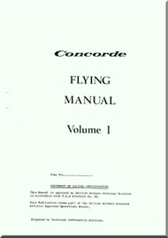  Aerospatiale / BAe / BAC  Concorde  Aircraft Flight Manual V.1 