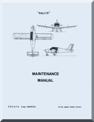 SOCATA Rallye  Aircraft Maintenance  Manual