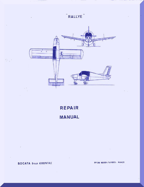 SOCATA Rallye Aircraft Repair Manual