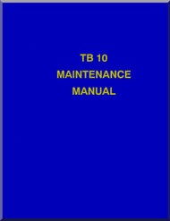 SOCATA TB  - 10  Aircraft  Maintenance  Manual