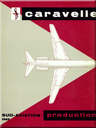 Sud Aviation Caravelle  Aircraft Technical Brochure Manual - 1963