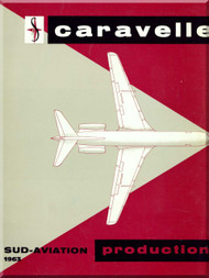 Sud Aviation Caravelle  Aircraft Technical Brochure Manual - 1963