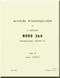 Nord  260 Super Brousard Aircraft Manuel d'utilisation   Manual    ( French Language ) -  Texte - Tomo 2 -1962