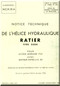 Ratier Propeller / Morane Saulnier MS-733  Aircraft Propeller Ratier Type 2304  Manual