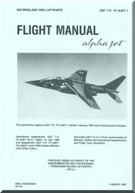 Dassault Dornier Alpha Jet  Aircraft Flight  Manual