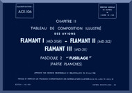 Dassault  " Flamant I II III "   Aircraft  Mechanical Parts Catalog  Manual -  Fuselage - Graphic , ( French Language )