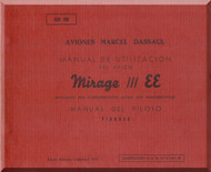 Dassault Mirage III  E E Aircraft  Description  Manual   Manual Del Piloto  , Figuras  Graphics ( Spanish  Language )