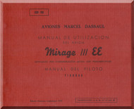 Dassault Mirage III  E E Aircraft  Description  Manual   Manual Del Piloto  , Figuras  Graphics ( Spanish  Language )
