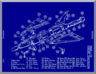 Dassault Mirage III  Aircraft  Airframe Training  Manual - A222998 Hunter JW , ( English Language )