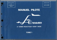 Dassault Super Etendard  Aircraft  Flight Manual - Manuel Pilote , ( French Language )