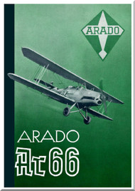 Arado AR.66  Aircraft  Technical Brochure, 1941, (German Language)