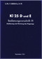 Klemm Kl 25 D and E  Aircraft Handbook Flight  Manual , LDvT 2025, Bed.-Vorschrift, 1941,  Operating direction, flight manual (German Language )