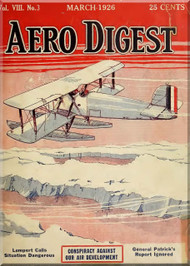 Aero Digest  Aircraft Aviation Magazines March 1926