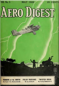 Aero Digest  Aircraft Aviation Magazines May 1926 