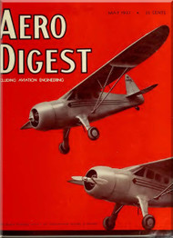 Aero Digest  Aircraft Aviation Magazines May 1937