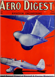 Aero Digest  Aircraft Aviation Magazines July 1936