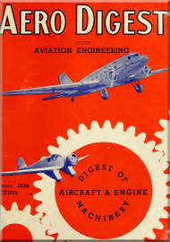 Aero Digest  Aircraft Aviation Magazines January 1936 