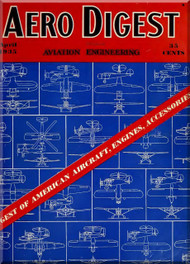Aero Digest  Aircraft Aviation Magazines April 1935 