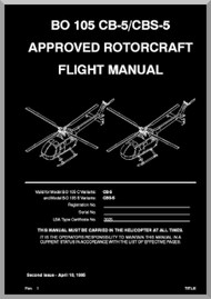 MBB  Messerschmitt - Bolkow - Blohm  BO 105  CB-5 / CBS-5  Flight Manual