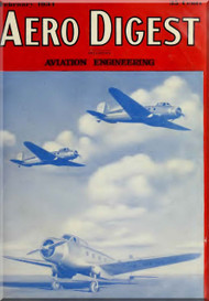 Aero Digest  Aircraft Aviation Magazines February 1934 